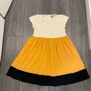See By Chloe Vintage Babydoll Color Block Mini Dress Size 2
